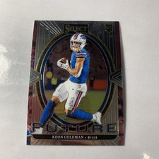 2024 Select Football Future Keon Coleman #1 Buffalo Bills RC 