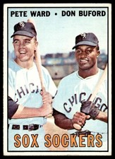 1967 Topps Ex Pete Ward/Don Buford Chicago White Sox #143