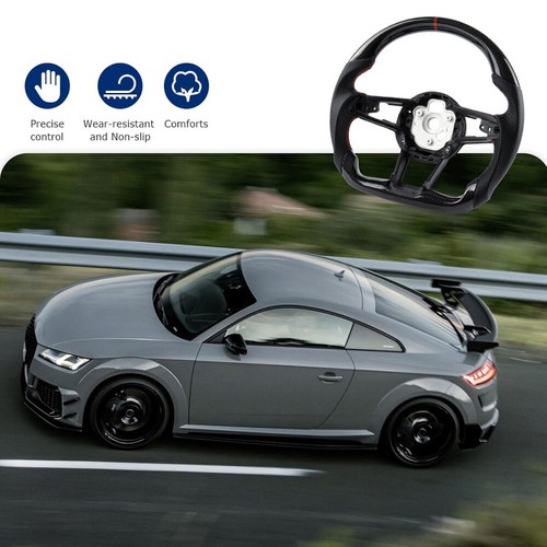 Echtes Carbonfaser Steering Wheel Lenkrad für Audi R8 TT TTRS TTS 2016-2023 - Bild 7 von 16