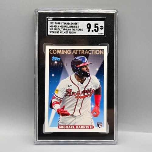 2023 Topps Transcendent Michael Harris II MH-93CA VIP Party Through The Years - Picture 1 of 2