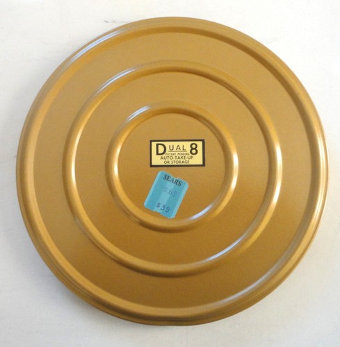 4 Vintage New Old Stock Compco Dual 8 Filmrollen Naben Aufbewahrungskoffer Chicago USA - Bild 9 von 15