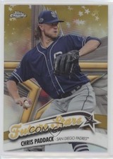 2020 Topps Chrome Future Stars Gold Refractor 30/50 Chris Paddack #FS-8 ti8