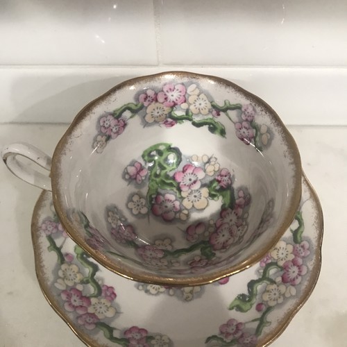 Royal Albert Bone China Cup & Saucer Set May Blossom England #2627 - Picture 2 of 8