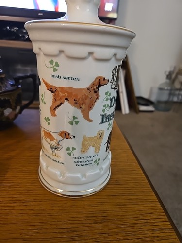 Old Commonwealth 1980 The Dogs Of Ireland - Cumberland Porcelain Decanter - Picture 4 of 13