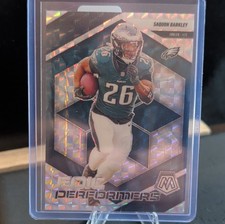 Panini 2025 Mosaic Epic Performers Saquon Barkley #2 Eagles Insert NFL Card