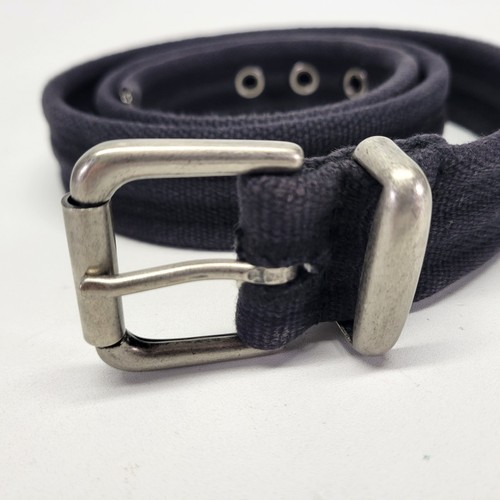 REI Co-Op Web Belt 38 40 42 Roller Buckle Blue Black - Picture 13 of 14