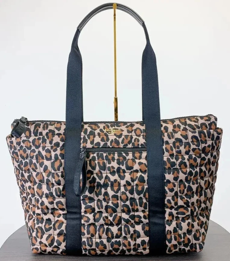 Nylon Exterior Animal Print Extra Large Bags & Handbags for Women