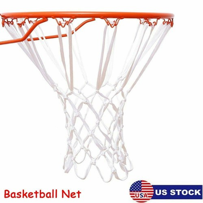 #ad Replacement All Weather White Basketball Net Outdoor Hoop Goal Standard Rim HOT $6.20