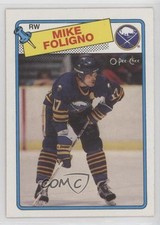 1988-89 O-Pee-Chee Mike Foligno #184 13h3