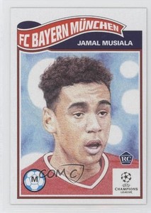 2020 Topps UCL Living Set /3460 Jamal Musiala #248 Rookie RC