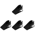 4pcs Schreibtisch Trinkbechhalter Clip: Schreibtischbechhalter schwarzer Tisch