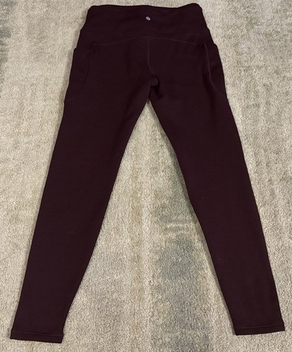 Athleta Leggings Damen Medium Altitude Stash Tight Polartec Powerstretch Fleece - Bild 2 von 4