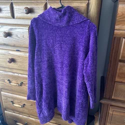 Anthony Original Design lila Pullover Größe Damen Small neu mit Etikett - Bild 2 von 8