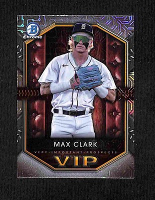2025 Bowman - Max Clark Mega Box Mojo Chrome VIP #VIP-10 Tigers