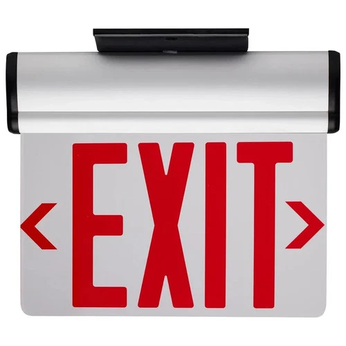 EDGE-LIT EXIT SIGN - SF RD CLR - Picture 2 of 4