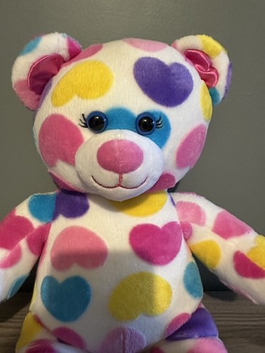Build A Bear - Mehrherziger Bär mit blauen Augen - Bild 2 von 9