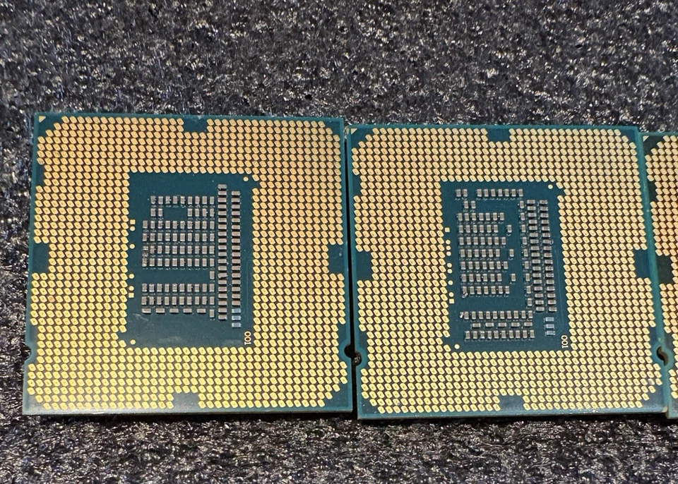 Lot of 3 - Intel Engineering Samples ES Qualifiers - QBQ1, Q1FM, QC16 - Image 3 of 4