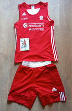 Adidas Bayern Basketball Set + Original Autogramm von Oscar Da Silva &ndash; seltenes