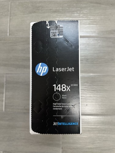 Original HP 148X schwarze Tonerkassette hohe Kapazität W1480X - versiegelte Verpackung NEU