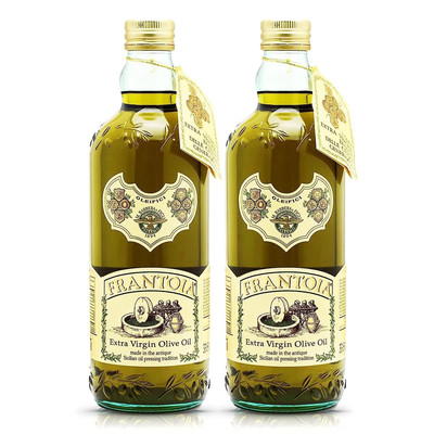 Frantoia Extra Virgin Olive Oil from Italy - Fruity, Unfiltered, Cold Extract...