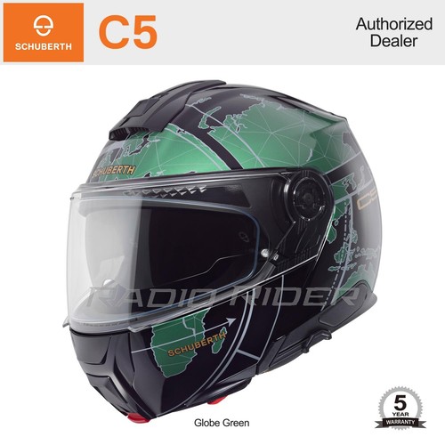 NUEVO Casco Abatible Schuberth C5 Moto | Verde Globo | L | Envío Gratis - Imagen 2 de 4