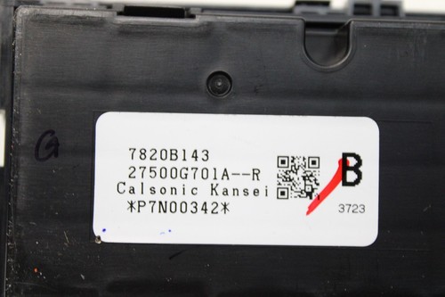 2022-2024 MITSUBISHI OUTLANDER FRONT CENTER INSTRUMENT PANEL HVAC SWITCH OEM - Foto 7 di 9