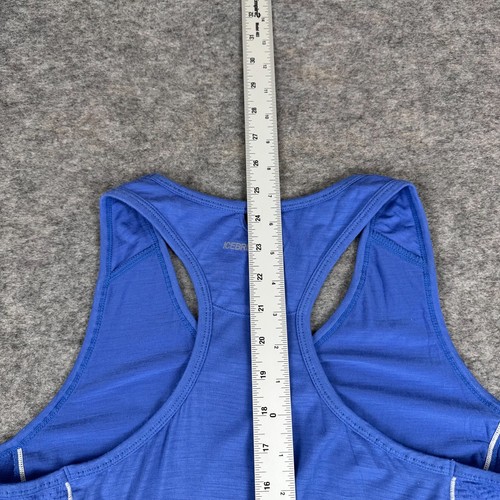 Icebreaker GT 150 Ultralite Tank Top Merinowolle Stretch Blau Damen Große L - Bild 11 von 12