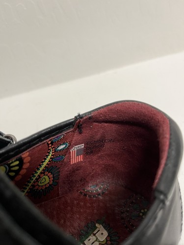Scarpe Kalso Earth taglia 9B Echelon soletta superiore in pelle nera Mary Jane cinturini - Foto 16 di 17
