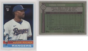 2025 Topps Heritage Chrome Kumar Rocker #179 Rookie RC