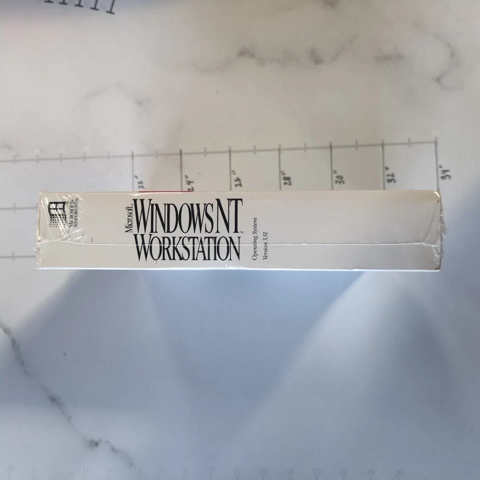 Microsoft Windows NT 3.51 Workstation Step Up Edition New Sealed - Image 3 of 4
