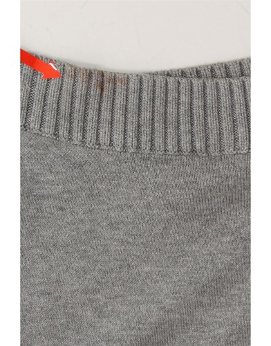MICHAEL KORS Womens 3/4 Sleeve Jumper Dress UK 10 Small Grey Cotton BM05 - Picture 3 of 4