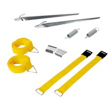 Fiamma Tie Down S Kit Awning Canopy Privacy Room Wind Storm Straps Yellow