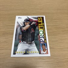 Corbin Carroll Profiles By Griffey 2026 Topps Series 1 Card #TP-6 Diamondbacks