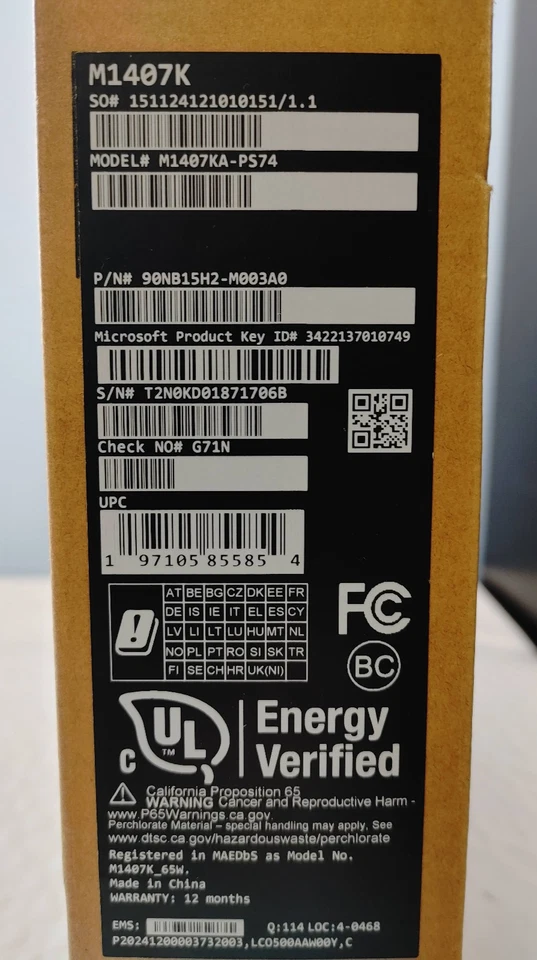 Portátil ASUS Vivobook 14, Ryzen AI 7 350, gráficos AMD Radeon, 16 GB, 512 GB SSD Foto 2 de 4