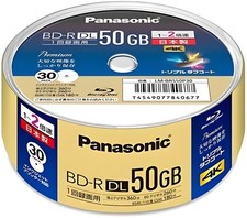 Panasonic recording Blu -ray D50GB (postscript type) 30 pieces
