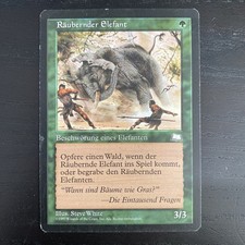 Rogue Elephant Weatherlight Magic the Gathering Single Card - GERMAN