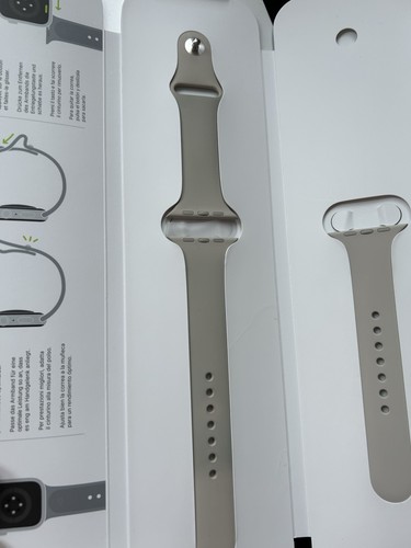 Apple Watch Series 7 GPS 45mm Starlight Aluminium Case Smart Watch with... - Zdjęcie 7 z 24