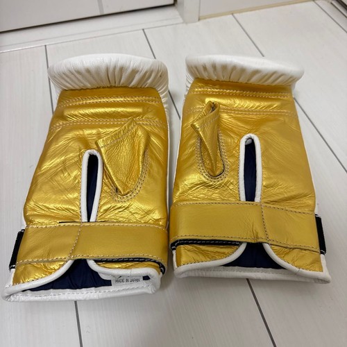 Winning Boxing Punching Gloves SB-3000 White Gold Tape type from Japan - Picture 2 of 3