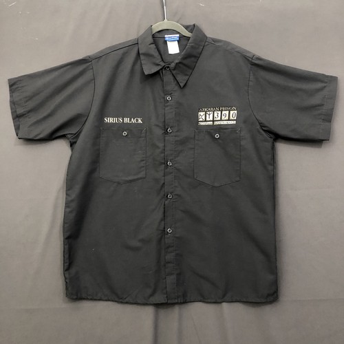 Camisa De Colección Harry Potter Sirio Negra Para Hombre XL Gris Prisionero De Azkaban 2004 - Imagen 1 de 16