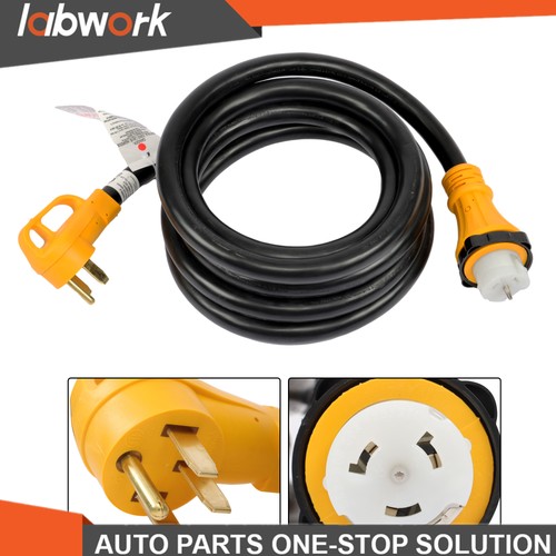 Labwork 50Amp Generator extension cord 15FT and Inlet Box NEMA 14-50P /SS2-50R - Picture 11 of 13