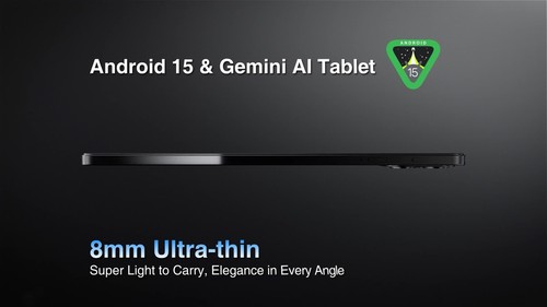 Tablet TABWEE W90 11 pulgadas Andriod 15 24GB+256GB 8000mAh Widevine L1 4G Dual SIM - Vídeo 1 de 1