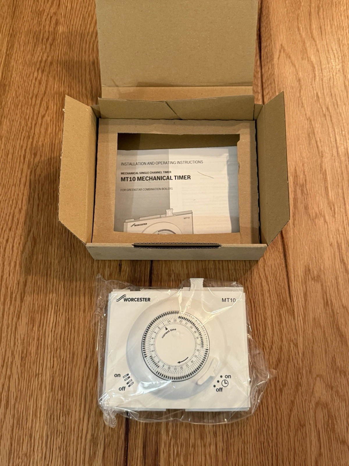 Worcester 7716192036 MT 10 Greenstar 24i 28i 24v Mechanical Timer - Brand New 3