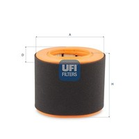 UFI Luftfilter Filtereinsatz FüR Fiat Ducato Kasten 140 Multijet 22 D 120 180