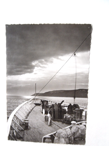 AK Urlauber Schiff VÖLKERFREUNDSCHAFT Vorpiek Ankerspill Matrose Ankerwache 1961