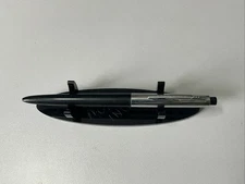 VTG Eversharp Kimberly Ballpoint Pen - Black & Chrome Button On Clip - C21