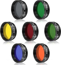 Alstar Filter Set of 1.25-Inch Seven Telescope Filters - Incredible Value to...