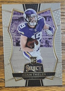 2016 Panini Select Premier Level Adam Thielen Rookie Card RC #104
