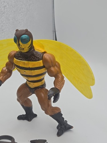 Buzz-Off He-Man Mattel Masters of the Universe 1983 MOTU Completo De Colección  - Imagen 5 de 10