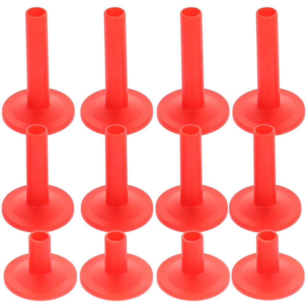 12 Pcs Schlagzeug Zubehör Trommel Becken Hülsen Trommelteilezubehör