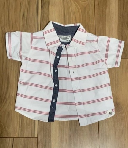 White and red striped shirt - Picture 1 of 3